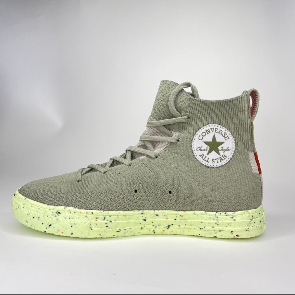 Converse Chuck Taylor All Star Crater Knit Hi Green Nike - Women size 8